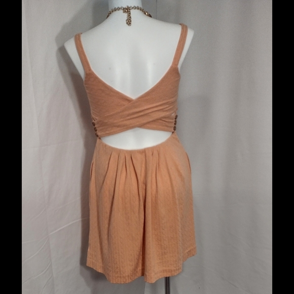 Anthropologie Postmark Criss-Cross Back Sleeveless Knit Dress - Picture 4 of 8